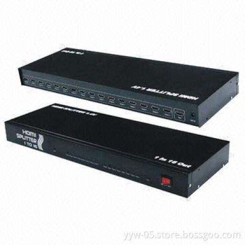 HDMI Splitter, 1x16 1-in-16 out, 1080p, 3D